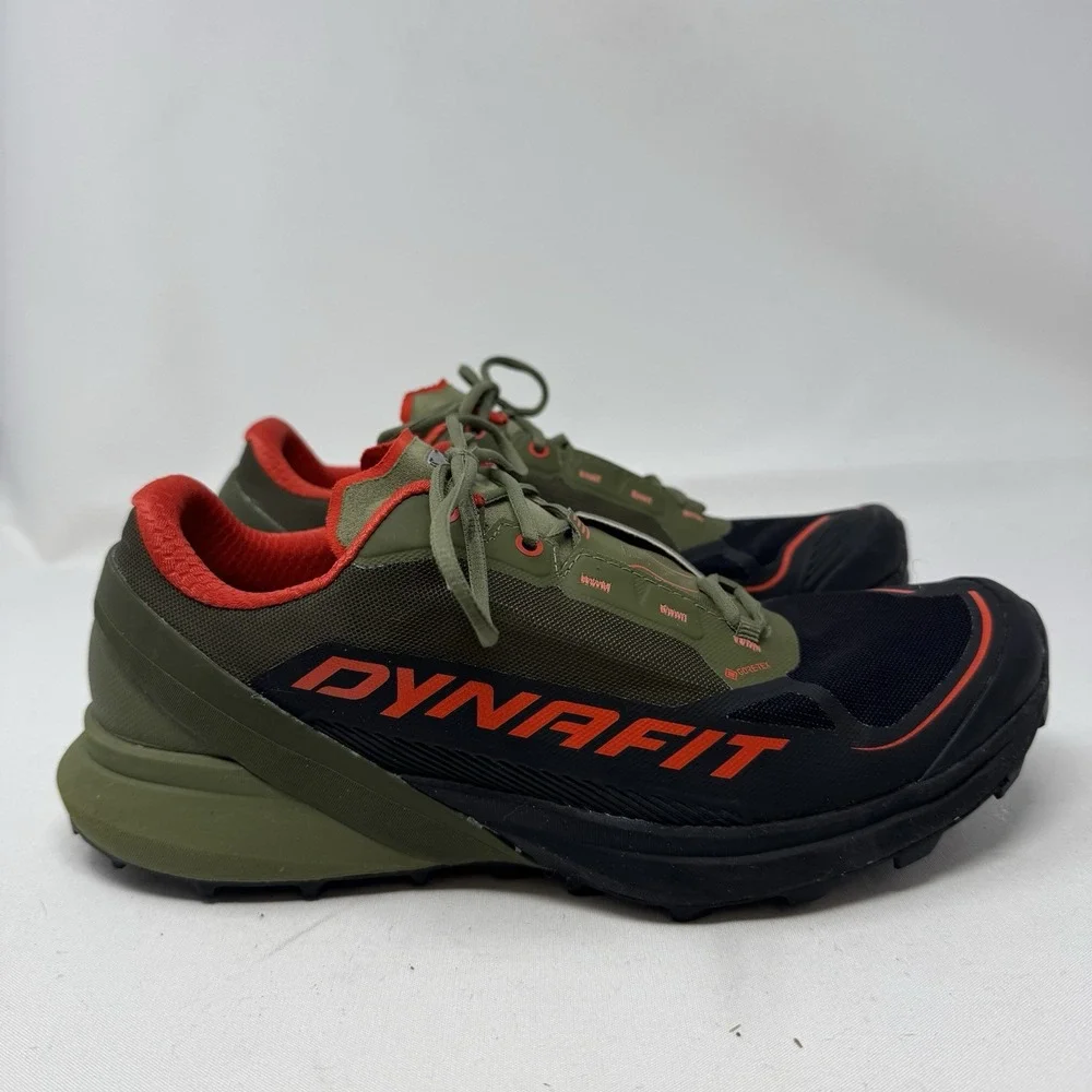 Men's Dynafit Ultra 50 GTX Trail Running Trainer Shoes, Winter Moss - Size US 10